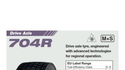 Anvelope de tractiune YOKOHAMA 704R 265 / 70 R19.5