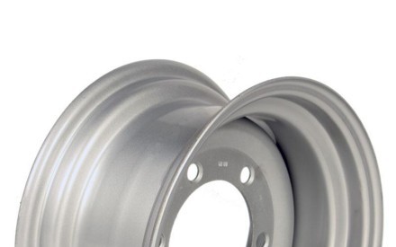 Agroindustriale Jantsa 13.00x15.5 WHEEL JANTSA (130158) RAL 9006 SILVER 161-205-6 A2 ET-15 V1 INCL. VALVE PROTECTOR  / R15.5